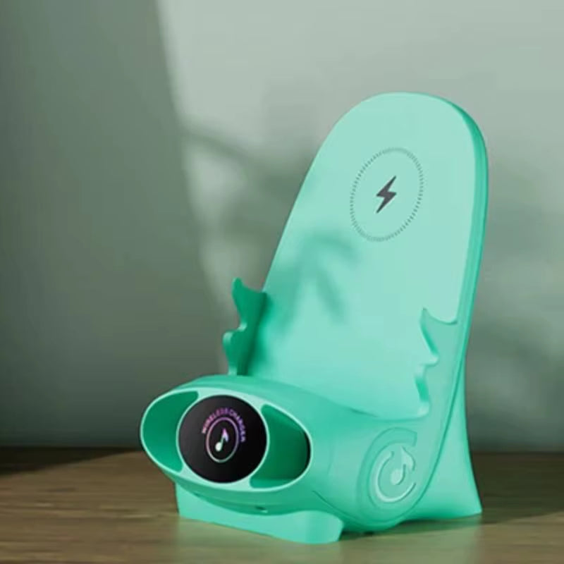 Revolutionary Chair Wireless Phone Holder - Fast Charging Desktop Stand for iPhone and All Qi-Enabled Devices