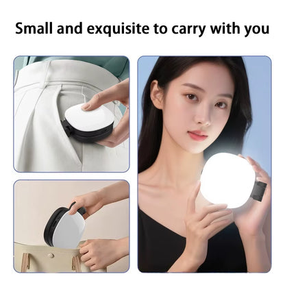 Illuminate Your Selfies with the Magnetic Portable LED Makeup Light and Phone Holder