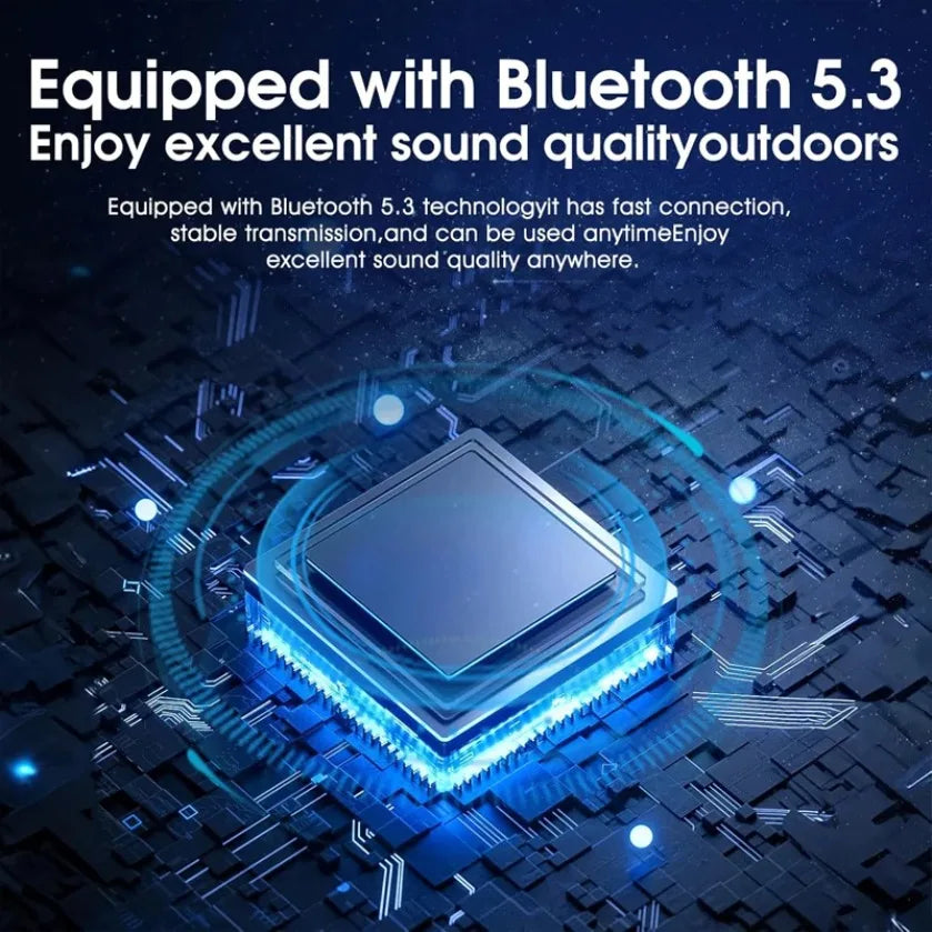 Experience Ultimate Freedom with Our Portable Mini Travel Stereo Bluetooth Speaker - Now with RGB Color Light and Versatile Phone Holder!